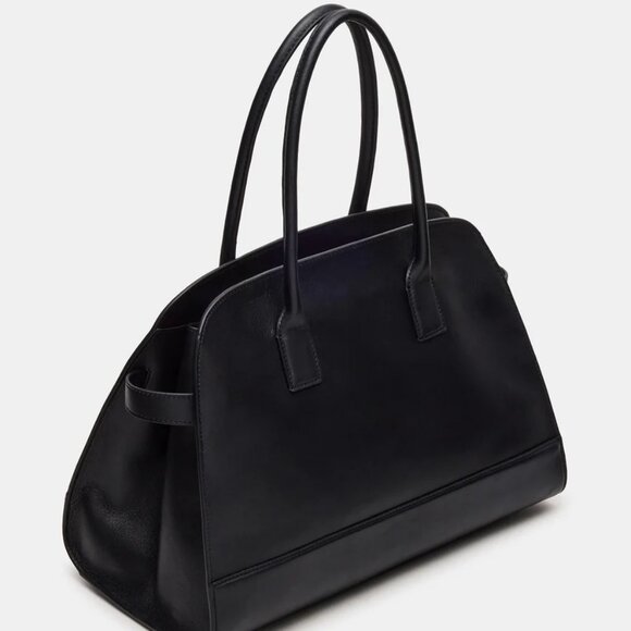 Steve Madden Heidee Bag in Black Leather - Picture 4 of 7